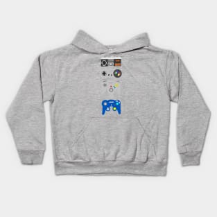 Retro Gaming Controllers Kids Hoodie